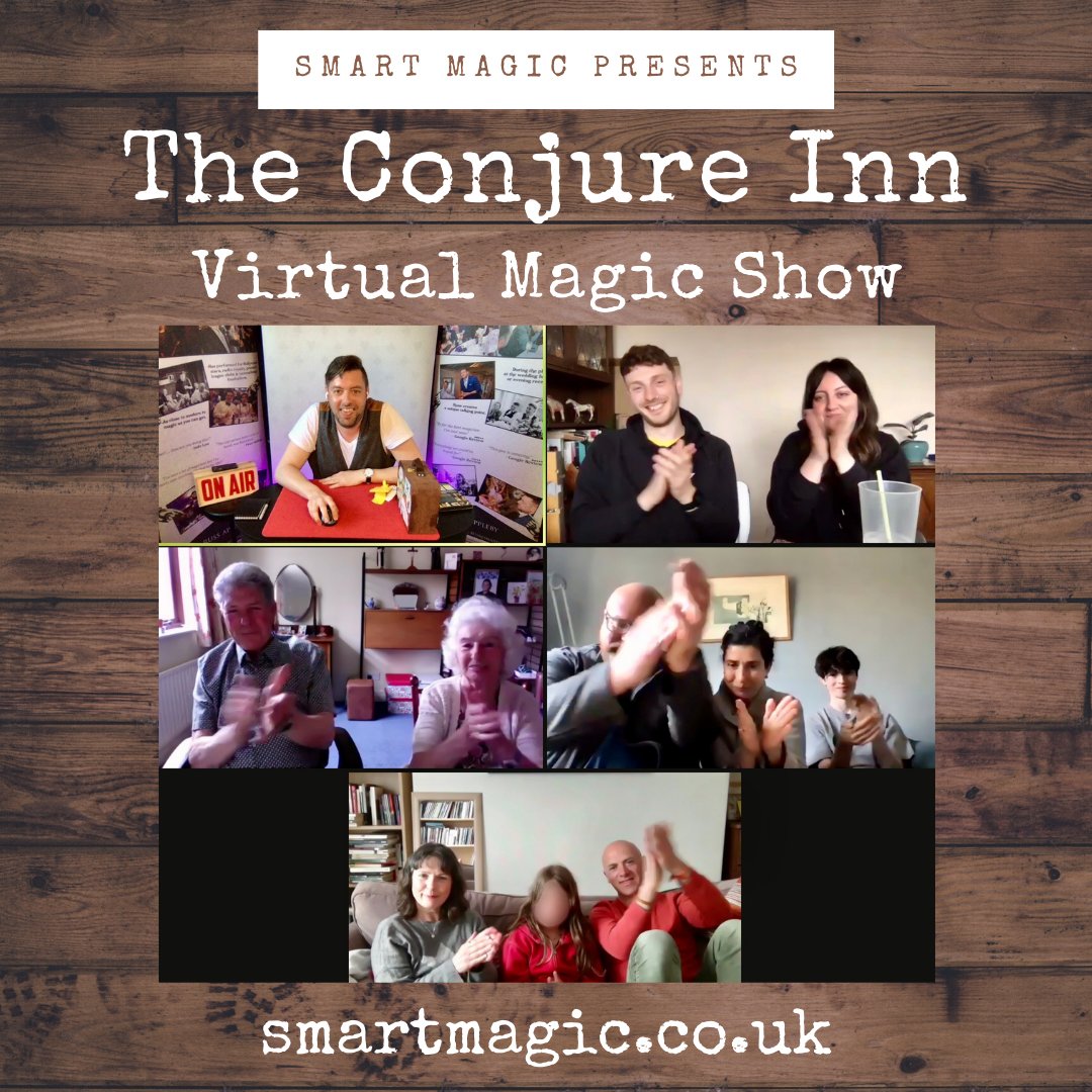 RussAppleby's tweet image. Another week of virtual shows &amp;amp; another week closer to seeing actual, real life people.

#VirtualMagic #VirtualMagician
#Videocallmagician #VirtualMagicShow
#ZoomMagic #VirtualMagicShows
#thingstodoinlockdown #Zoom
#LockdownEntertainment
#Coronalockdown 
#ZoomMagician