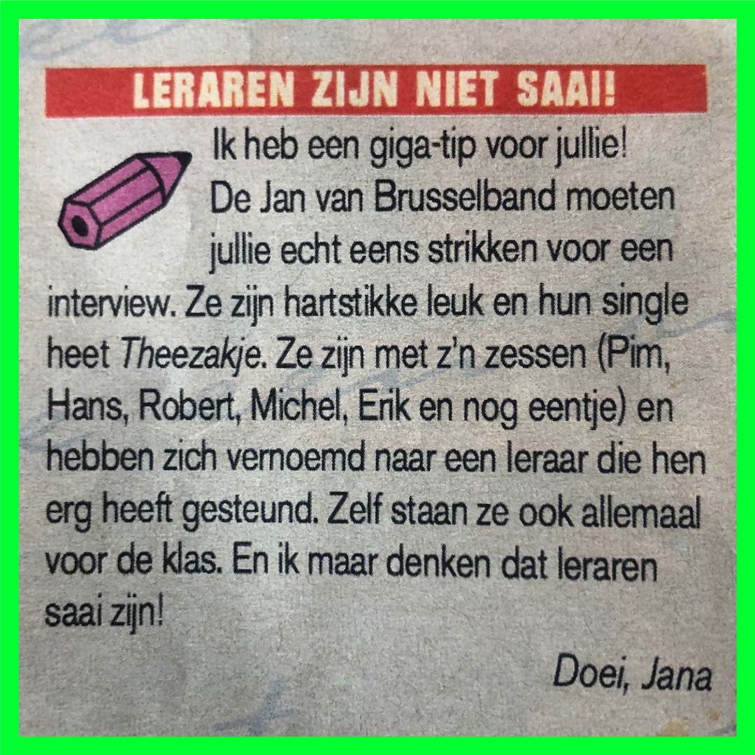 JAN VAN BRUSSELBAND tweet media