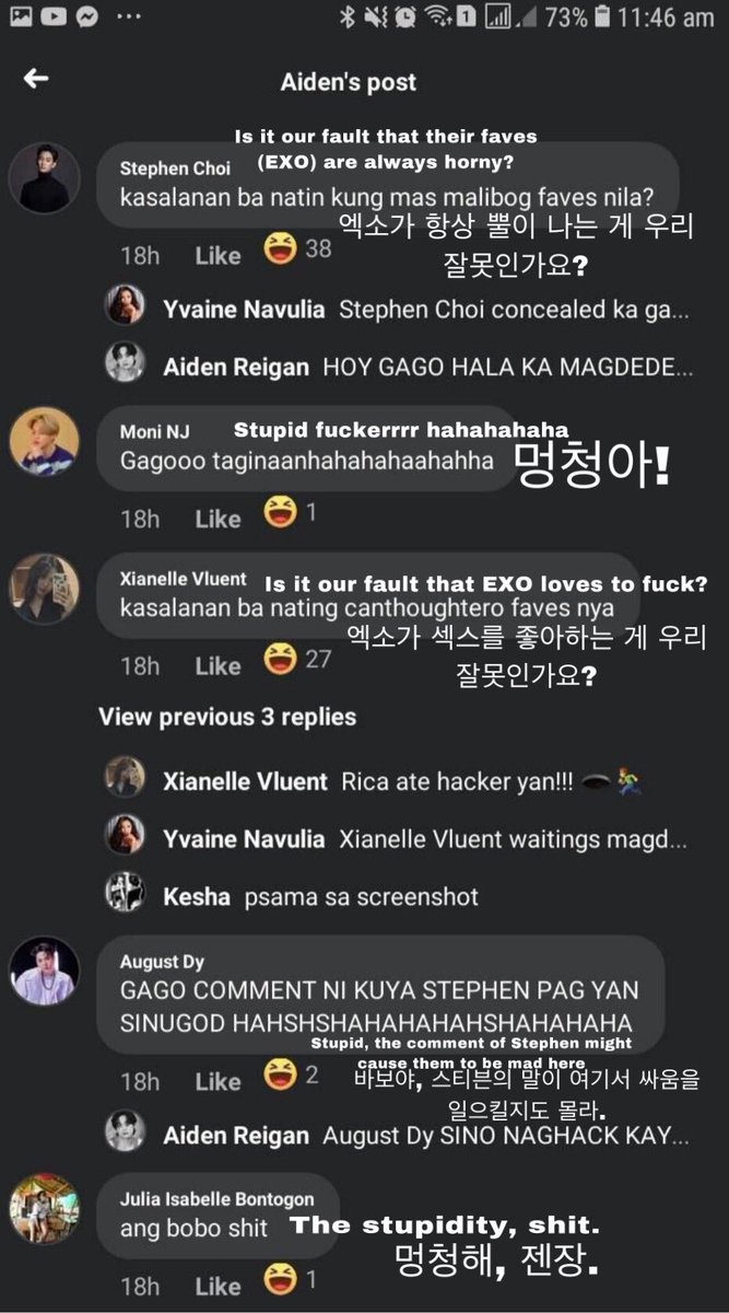 prosecudoh's tweet photo. ‼️HELP REPORT TO SM ENTERTAINMENT‼️

Help report these malicious commenters to SM Entertainment, refer to the Facebook link below for more informations and template to be used

Link: https://t.co/8w2KVMKMvf

#EXO #weareoneEXO @weareoneEXO @SMTOWNGLOBAL https://t.co/CNpBLiAiv2