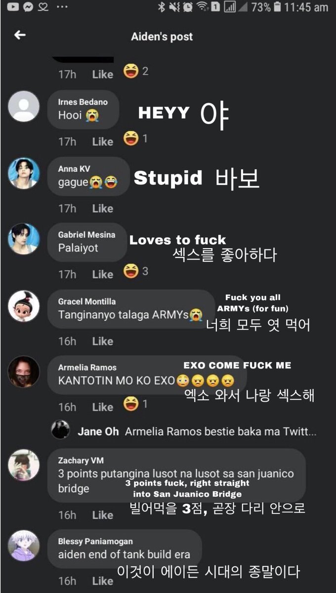 prosecudoh's tweet photo. ‼️HELP REPORT TO SM ENTERTAINMENT‼️

Help report these malicious commenters to SM Entertainment, refer to the Facebook link below for more informations and template to be used

Link: https://t.co/8w2KVMKMvf

#EXO #weareoneEXO @weareoneEXO @SMTOWNGLOBAL https://t.co/CNpBLiAiv2