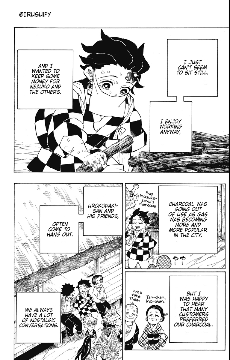 Irusu on X: TRANSLATION: Demon Slayer: Kimetsu No Yaiba One-shot -  Tanjiro's Status Report.  / X