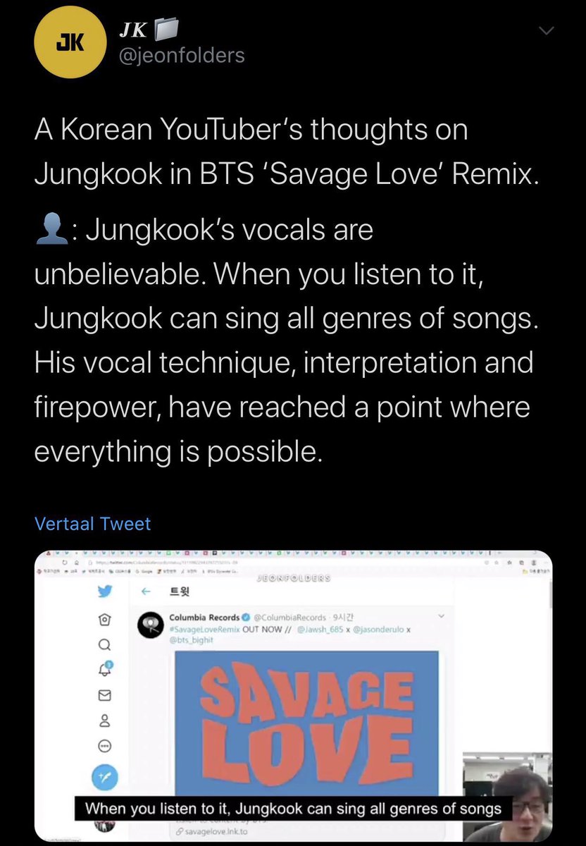 Jungkook is known by the general public, experts and fans as a versatile singer. He is able to easily adapt to different styles and techniques of music genres.Cr. Jeonfolders