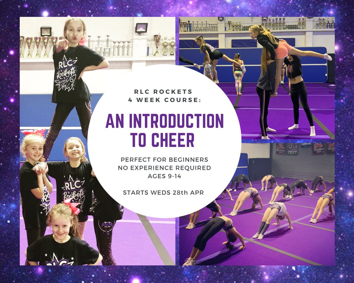 🚨NEW CLASS🚨

Get involved in a new sport now - no experience required! 
Learn the basics of cheer; stunt, tumble, dance &amp; jumps.
Make new friends, build confidence &amp; gain new skills. 

Sign up now ➡️ eu.jotform.com/rlcrockets/new… 🔗💜🚀
 #doncaster #doncasterisgreat #sport #ilovedn