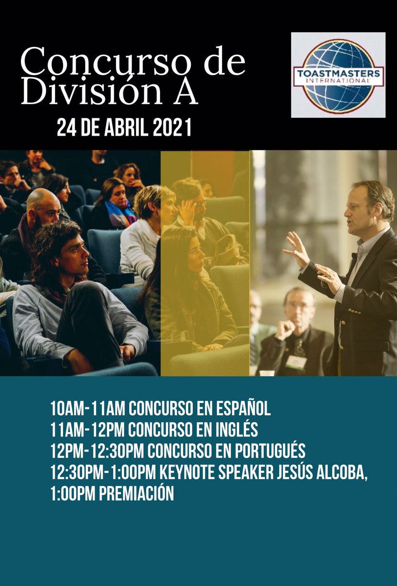 Now The District A Contest is LIVE on YouTube buff.ly/3axHudh Join US! #Toastmasters #PublicSpeaking