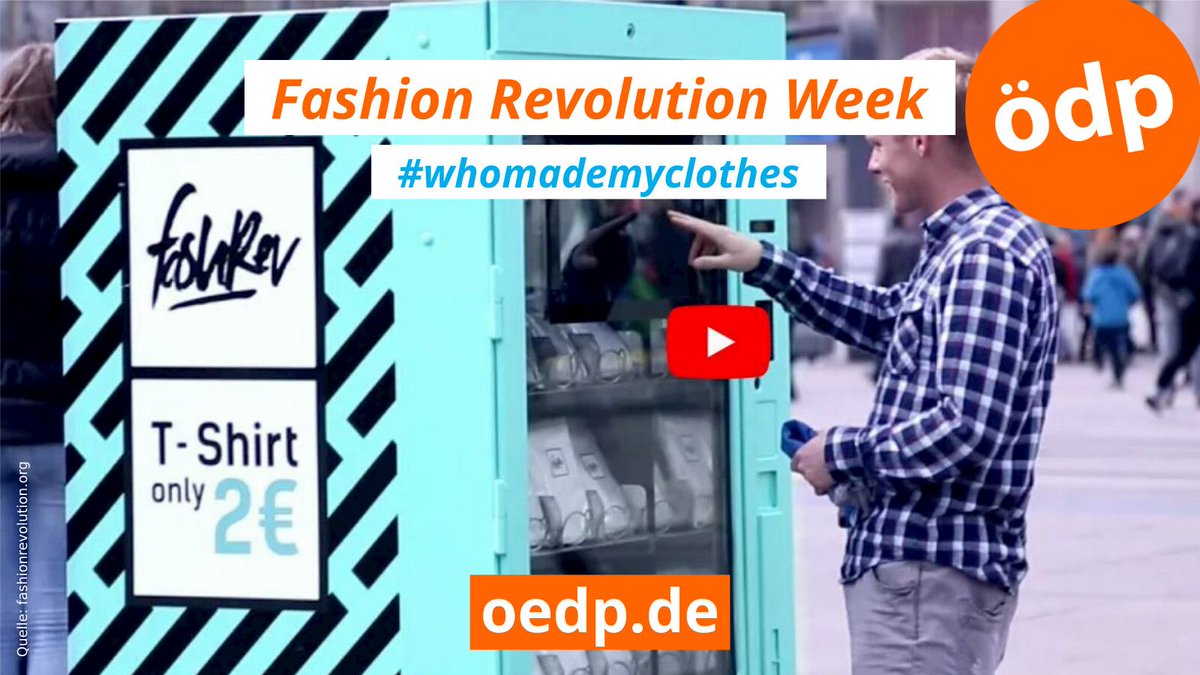 Die #FashionRevolutionWeek vom 19.-25. April sorgt für Transparenz in der Modebranche und hinterfragt unsere Konsumgewohnheiten. So werden im Webshop 50-Cent-T-Shirts angeboten. Was beim anklicken passiert – seht selbst: crisis.future.fashion
#whomademyclothes #whomademyfabric