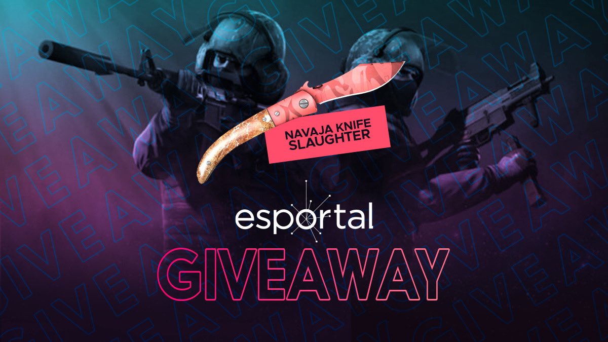 esportalfi's tweet image. Esportal jatkaa kasvua Suomessa🚀 Haluamme kiittää teitä, pelaajia CS:GO yhteisössä, että viihdytte meillä. Päätimme järjestää puukko arvonnan (arvo 100€):

1. Seuraa @esportalfi
2. Tykkää twiitistä
3. Tägää 2 kaveria 
4. Retweettaa 

Voittaja arvotaan 1.5 klo 12pm!

#esportsfi