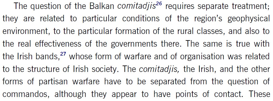 Gramsci's famous "war of manoeuvre / war of position" discussion of revolutions also has a third term, "underground warfare", which he discusses in relation to Gandhi along with the "Irish bands" (glossed by L&W as Fenians but in context more likely the IRA from 1919 on):