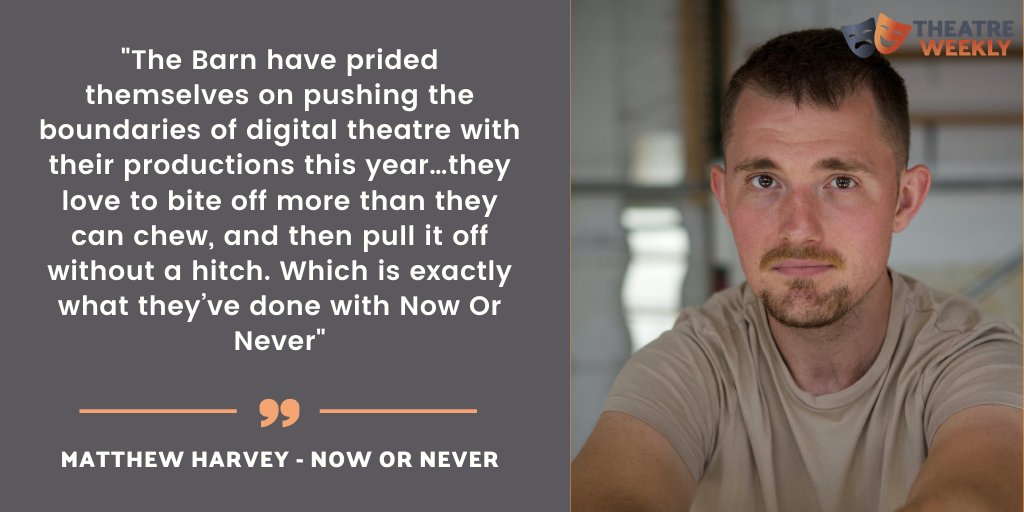 Interview: Matthew Harvey is the creator of British song cycle Now or Never which first premiered as a livestream from the Barn Theatre and is now available on demand @thebarntheatre @MHarveyMusic Read More>> bit.ly/3aCIYDd