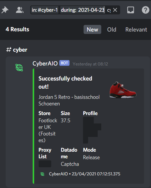 Korose (@snkrsnepal) on Twitter photo Bit late but love from <a href="/kaizns_basement/">Kaizn's Basement</a> <a href="/CoDG_FnF/">Cop Or Drop?</a>
bot: <a href="/Cybersole/">Cybersole</a>
proxy: <a href="/LuckyAIOPrivate/">LuckyAIO Private</a> Bit late but love from <a href="/kaizns_basement/">Kaizn's Basement</a> <a href="/CoDG_FnF/">Cop Or Drop?</a>
bot: <a href="/Cybersole/">Cybersole</a>
proxy: <a href="/LuckyAIOPrivate/">LuckyAIO Private</a>