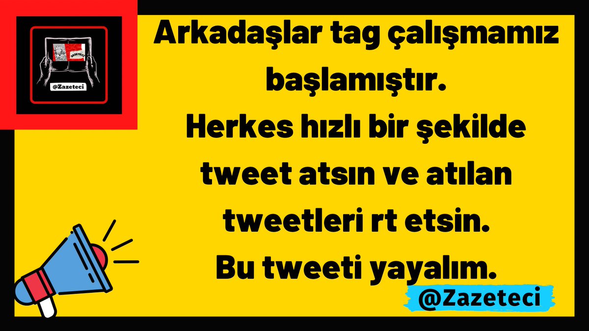 Zazeteci's tweet photo. Arkadaşlarlar tag çalışmamız başlamıştır.

Mümkün olduğunca yayalım herkese duyuralım❗️

#KabineÖğrencileriDüşün https://t.co/Va2E7Tr5in
