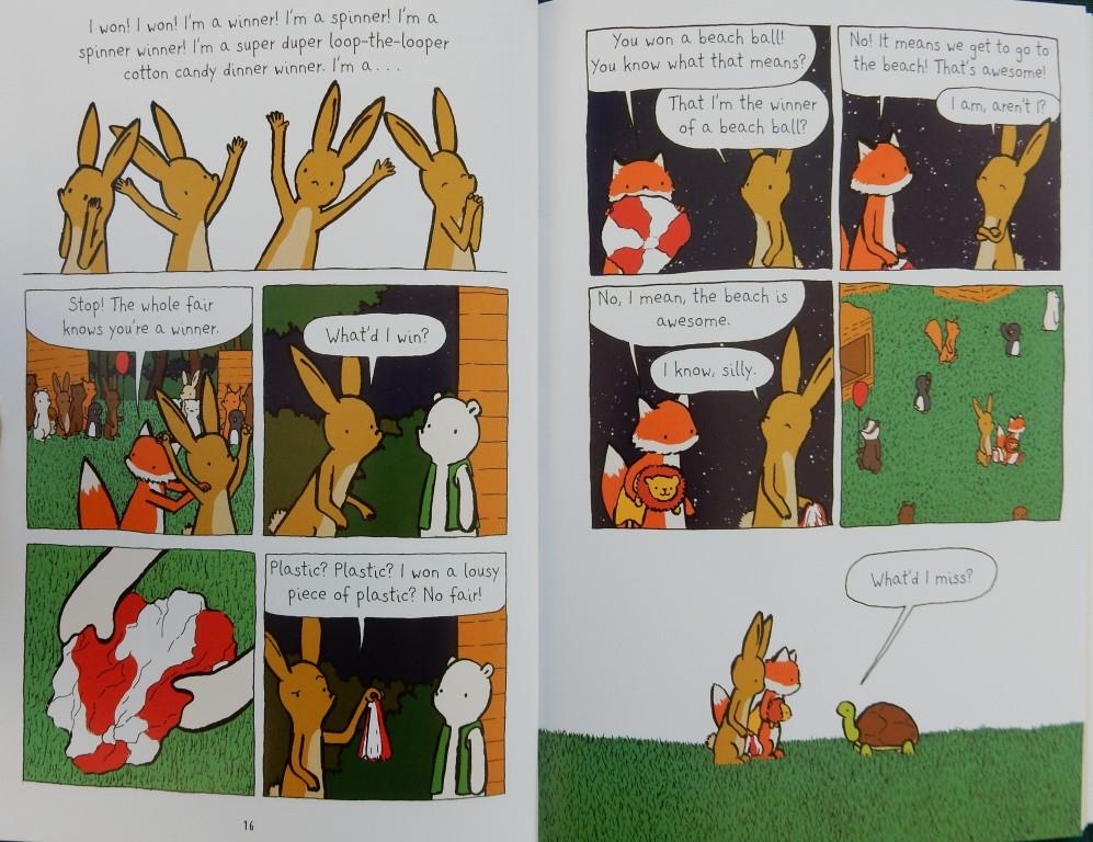 JillBennett18's tweet photo. For new solo readers @bethferry1 @thedudolf #FoxandRabbit - the 1st in a super series of #graphicnovel style books of short stories friendship delivered with panache @AbramsChronicle @abramskids reviewed on #RedReadingHub blog today 🐰🦊 https://t.co/is8p5jZbYw https://t.co/mMMheQf0xX