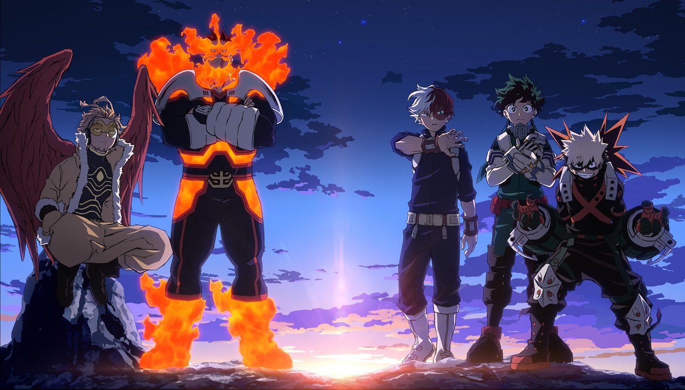 5ª temporada de Boku no Hero Academia ganha novo pôster