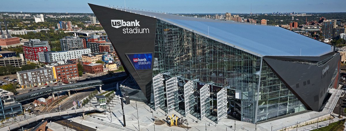 U.S. Bank Stadium. The dome 2.0. Valhalla.