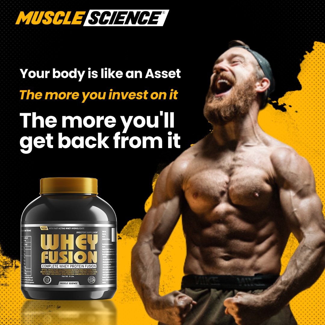 yeah Investment on Body will never goes waste
one day it will be return back to you!

Visit to grab some deals: musclescience.in

#Musclescience #muscles #healthylifestyle #supplement #nutrition #healthylife #gym #healthysupplement  #fitness #bodybuildingsupplements