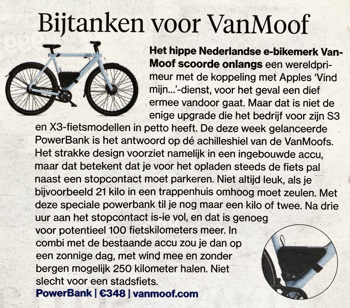 Is het een bewijs van slecht ontwerp dat Van Moof met een extra accu komt? Dat heeft @bayck_ebikes niet nodig. Zie ook bayck.com