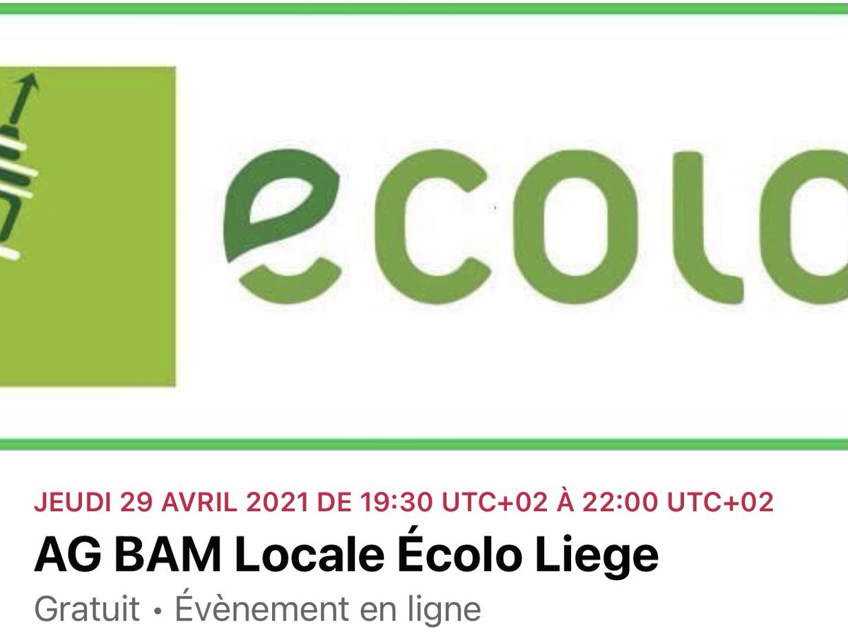 AG BAM ce jeudi 29/04 a 19h30 ☀️
Plus on est de liégeois, plus on rit 💚
