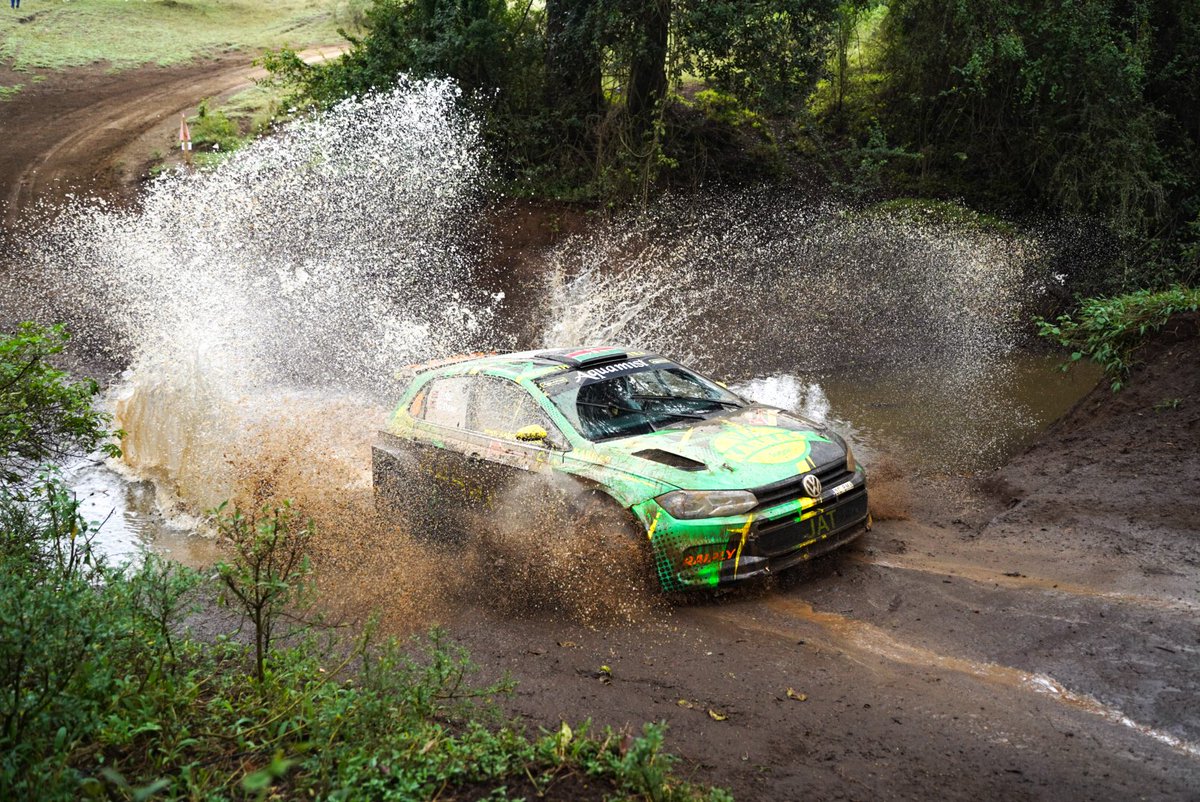 Some action from Section 2 of the ARC Equator Rally. We got here early and positioned ourselves at a water crossing within Soysambu Conservancy. #ARCEquatorRally  #SafoIsBack