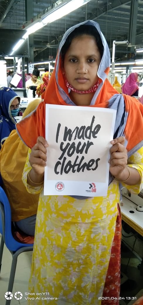 8 years on from the devastating &amp; preventable Rana Plaza,we still fight.We've seen brands shirk their responsibilities again throughout Covid 19,proving the need to upturn the fashion industry &amp; put more power in workers' hands.#rpneveragain #imadeyourclothes <a href="/IndustriALL_GU/">IndustriALL 🦋 @industriall-union.org</a>