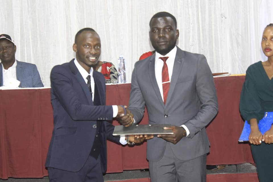 MUBS Guild Swearing in and Handover Ceremony Pictorial. What did you miss at the hand over as HE. Robinson Ogwang Apunyo with his Guild Executive were swearing in Full story at the Campus Face Online Notice Board. facebook.com/campusfaceug The Live Information Centre