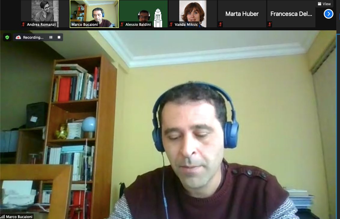 Marco Bucaioni (<a href="/ULisboa_/">ULisboa</a>) opens the panel with a fascinating paper titled “Translating #AfricanLiterature from Portuguese into Italian: Text-selection as 
position-taking against the literary status quo”. #tptlf21 #translationstudies