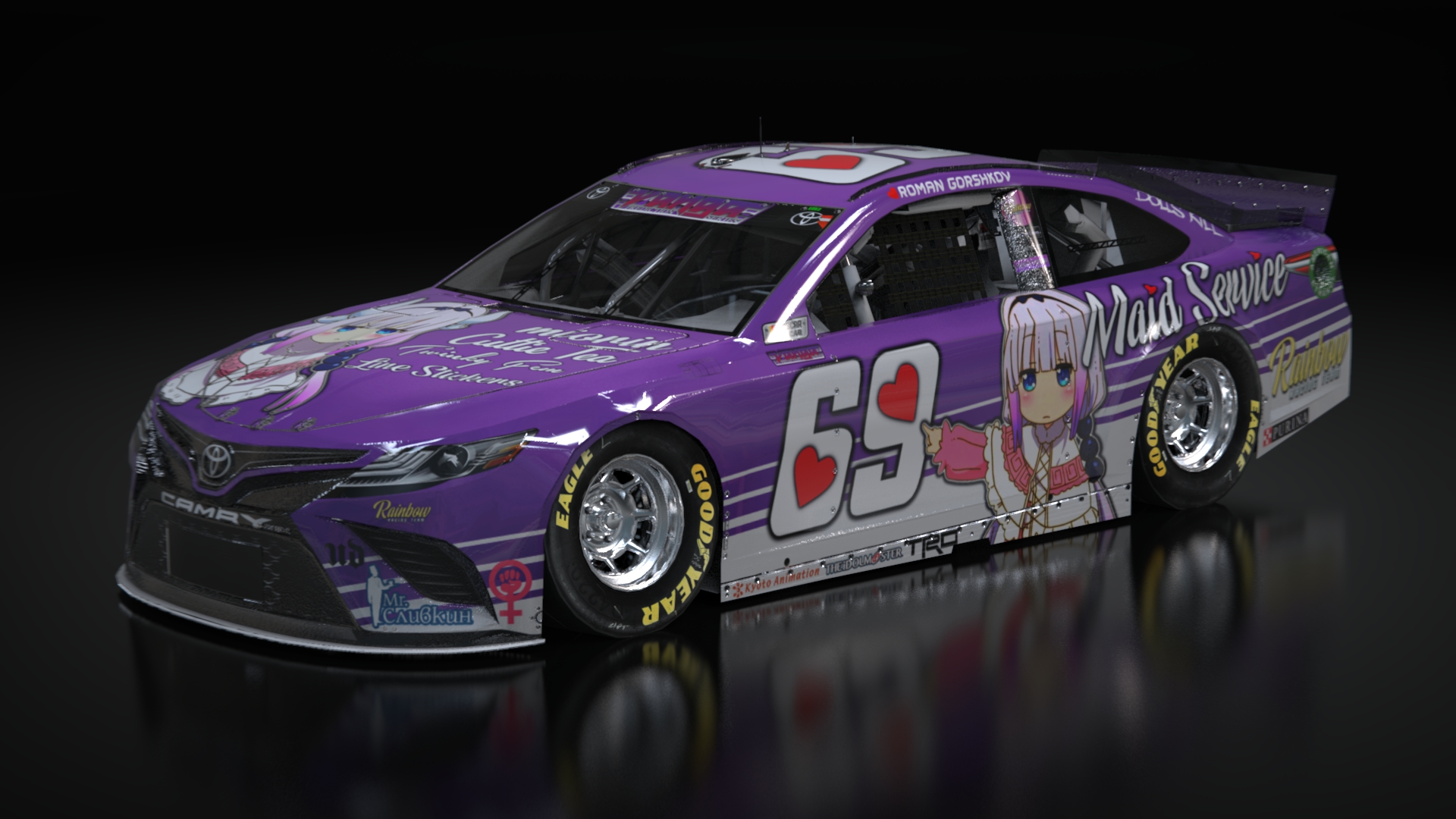 Fictional NASCAR stock car based off of what should be my Formula Speed 2.0  car next year. | Stock car, Camry, Sports car