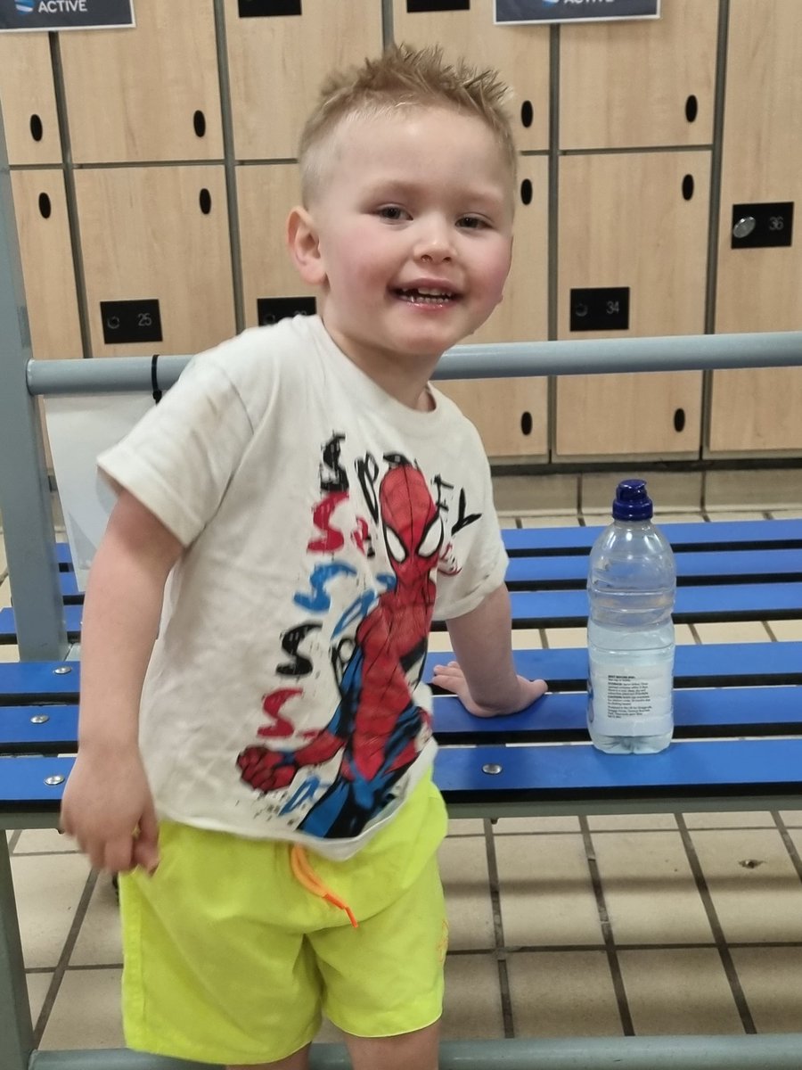 HollyWrightDCFC's tweet photo. Round 1 done with Lucas at swimming. So proud of my little monkey. He is getting so confident in the pool. Now off to cheer with @DerbyExtreme10. Love Saturday mornings with my kids. https://t.co/UYCGwiM1ug