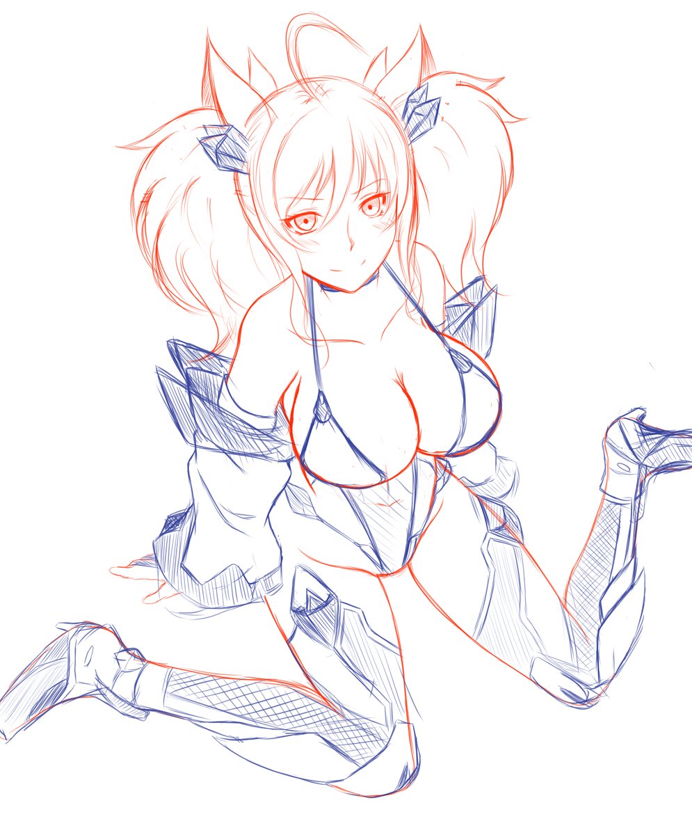 きららパイセンのラクガキ。この人のコスチューム、マジむずいっす… 