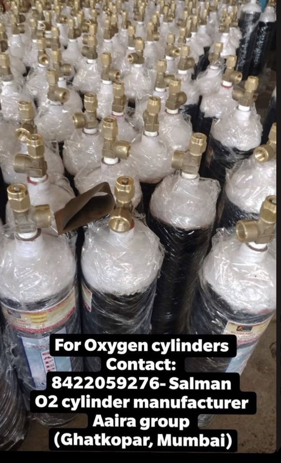 oxygen cylinders and home-based ICU services !