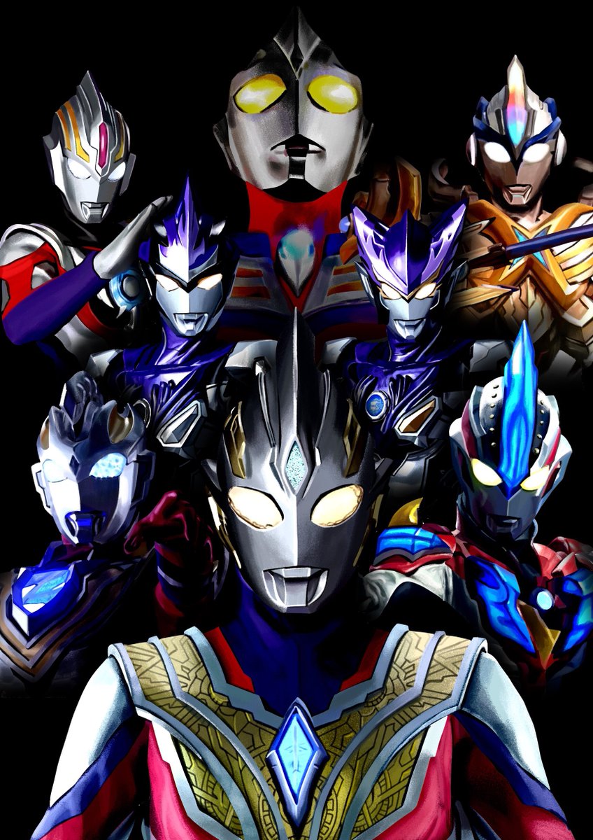 Twitter 上的 ぴろぴろ ウルトラマンティガの力よ ウルトラマントリガー イラスト T Co Qcdfavqsz5 Twitter