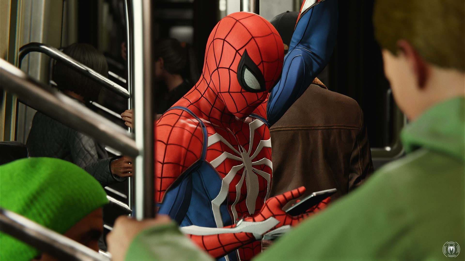 Uzivatel マリア Na Twitteru スパイダーマンだって 普通に地下鉄に乗ります だって楽なんだもの ファストトラベル中の演出なんですが これはかなり楽しいですね Spiderman T Co H0wjtvcaze Twitter