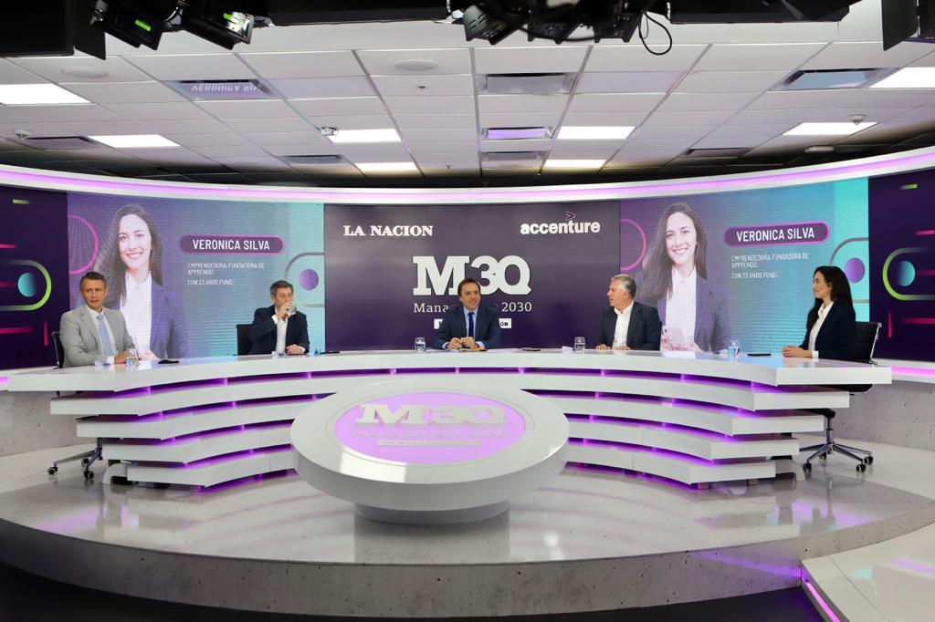 Apprendo's tweet image. Orgullosos de promover la educación por todo el país🙌 @LANACION

Nuestra CEO @Verosiilva presentando Apprendo.app entre líderes de las mayores empresas tecnológicas 💪