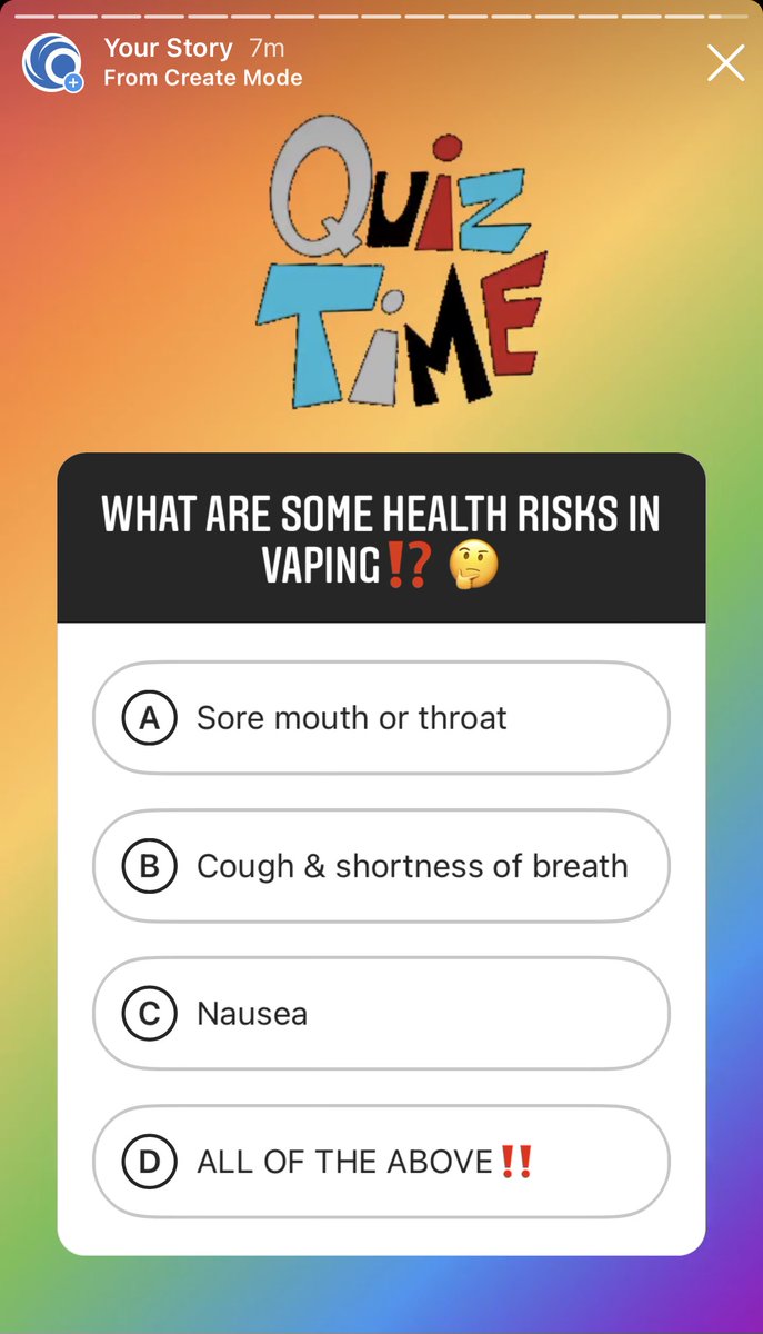 opheacanada's tweet photo. Check-out and join in on the conversation too in Ophea's Instagram Stories today! We're testing our knowledge and learning along with you @OpheaCanada on IG.
#VapingEducation #HarmReduction #SubstanceUse #Addictions #HealthyLiving https://t.co/KRFarjGGfs