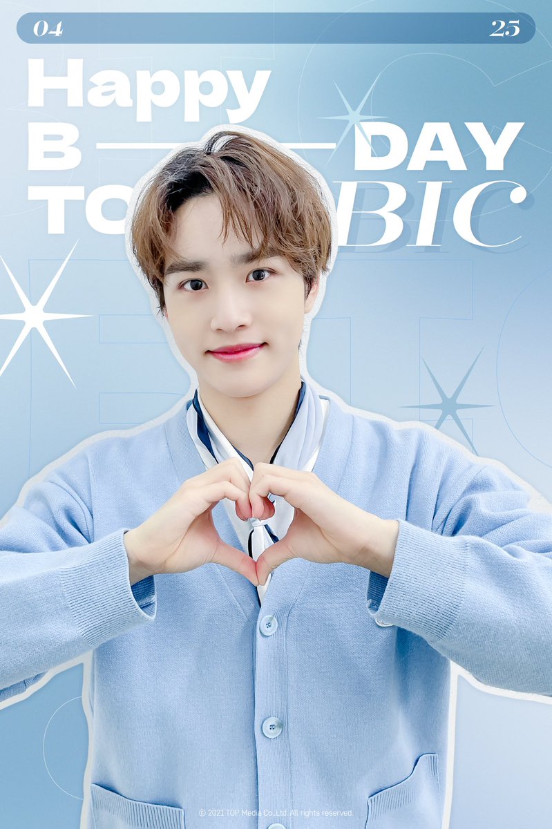 TOPmedia_Kr's tweet photo. [#MCND] #빅 의 생일을 축하합니다!

HAPPY BIRTHDAY TO BIC!

#젬들의_영원한_빅타민_삐기날
#SunshineBICDay https://t.co/E0GKEhhfni