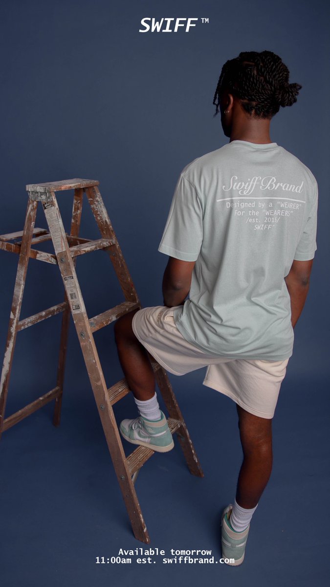 swiffbrand_'s tweet photo. SUMMER DROP 1 AVAILABLE TOMORROW at 11:00AM EST. Subscribe to stay notified at https://t.co/FxVZMycpfE https://t.co/h5haYCHoOg
