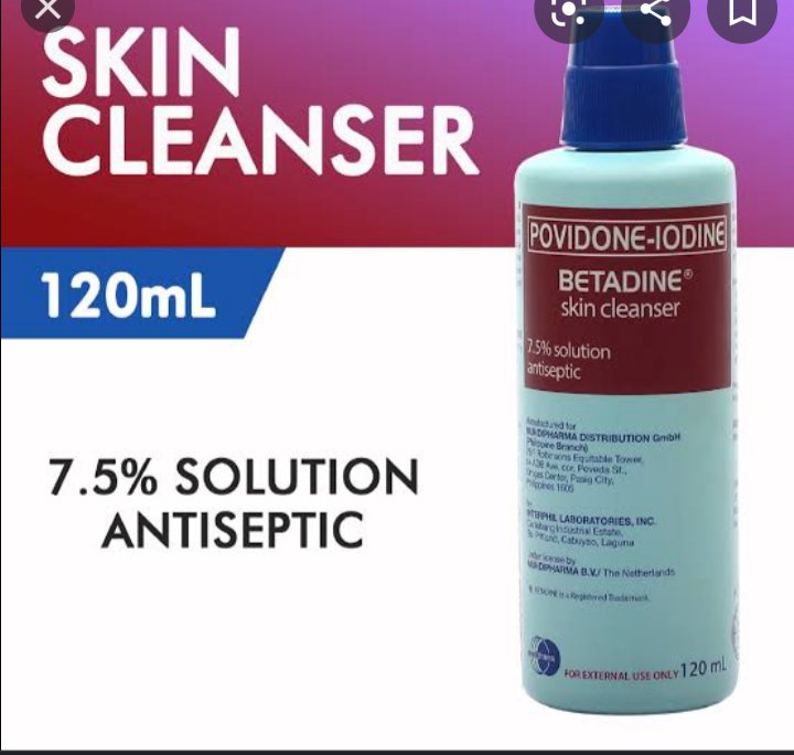 JK ⁷𖧵𝗘𝗡💎 on Twitter "thenerdyderma Is it safe to use betadine skin