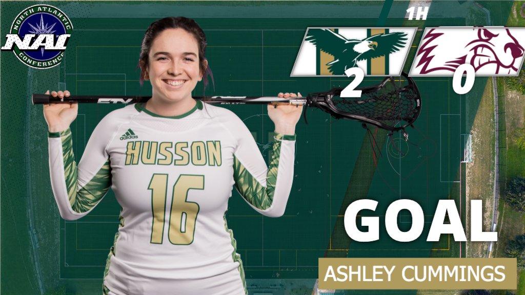 Ashley Cummings scores in the second minute of the game followed by Maddy Olsen as the #HUeagles open up a 2-0 lead over the Beavers with 23 minutes left in the 1st Half. #NACwlax