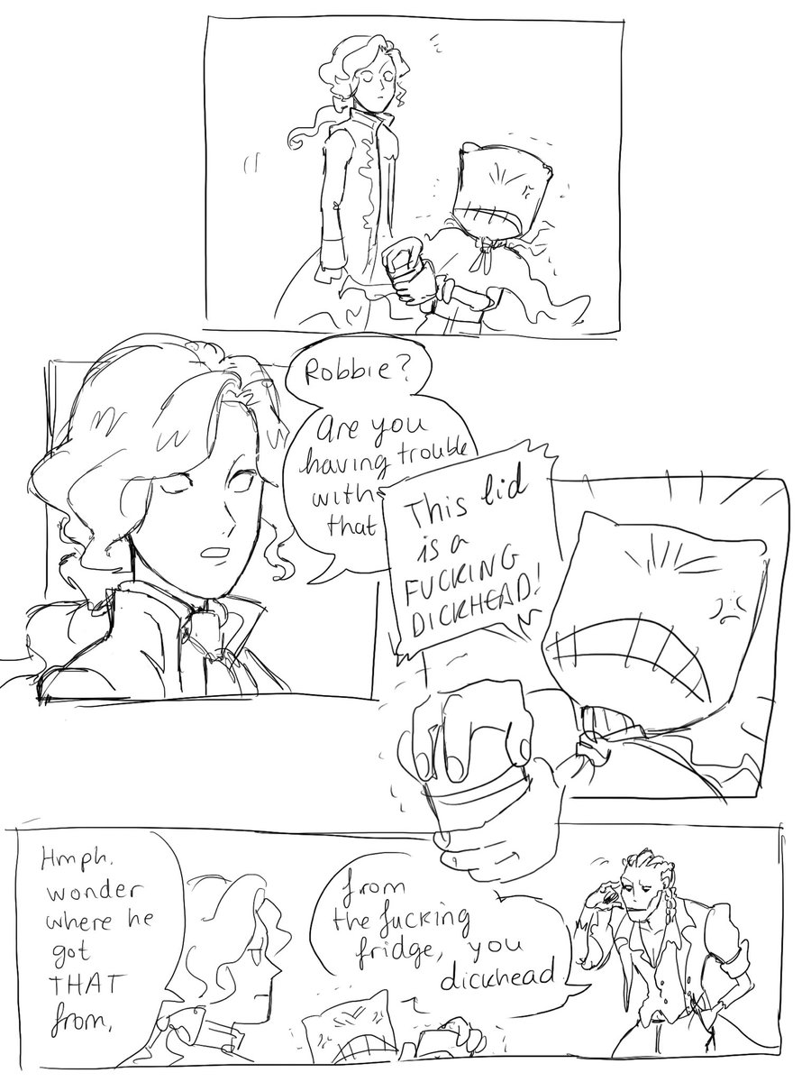 I love the idea of Antonio and Luchino Being terrible caretakers so i doodled those very Quick 