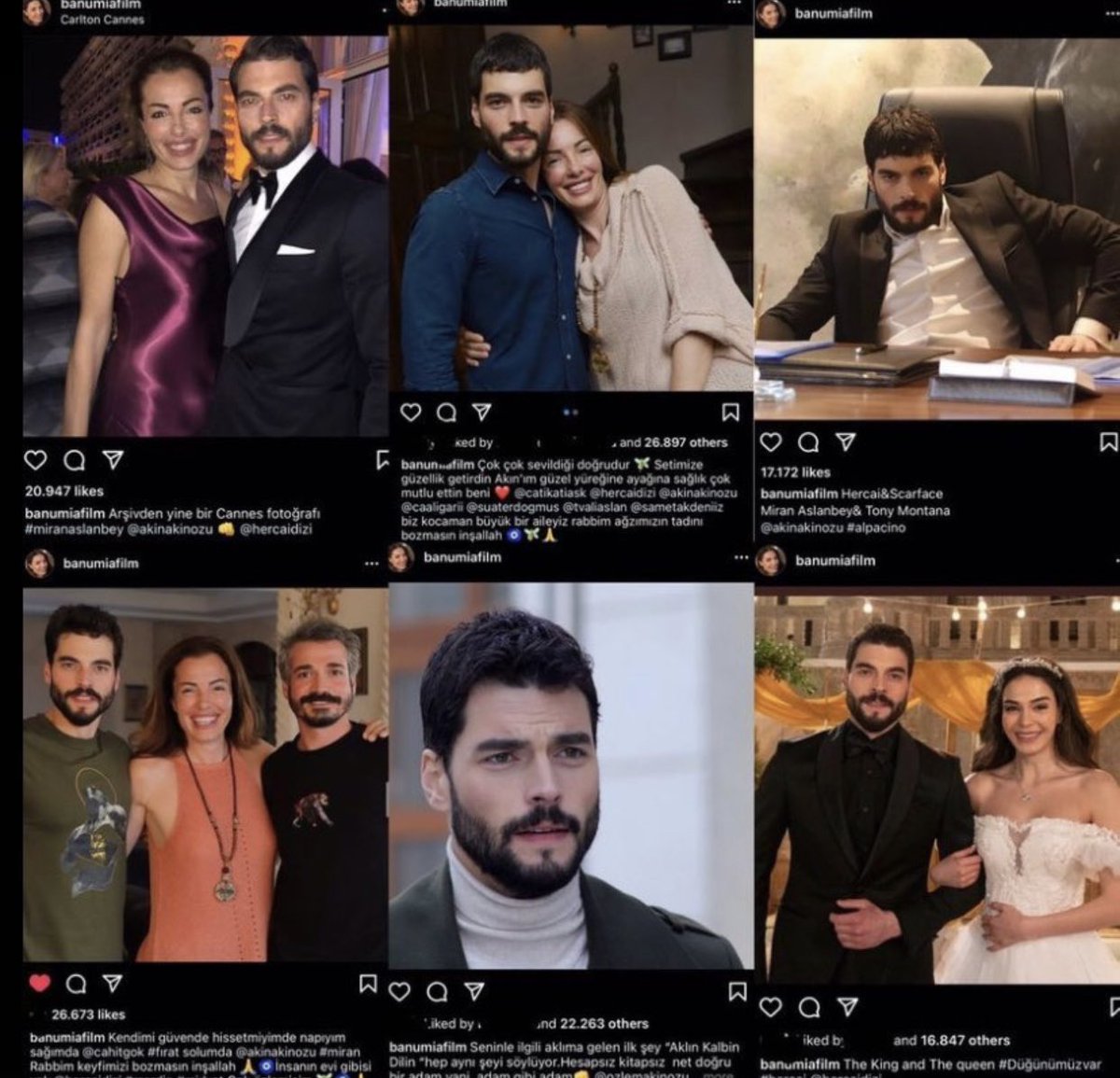 Um mês atrás, ela continuava idolatrando o Akın. Fora suas inúmeras postagens no Instagram, no Twitter ela também não era diferente. Era Allah no céu e Akın na terra!