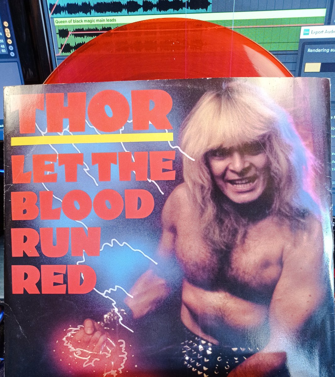 Thor - Let The Blood Run Red. One of my favourite songs ever.

On my list is a 80s metal cover album with songs like this, Piledriver, Accept, Cirith Until and Shiva in the style of Midnight. Who's in?! https://t.co/JKTtjkQlkF
