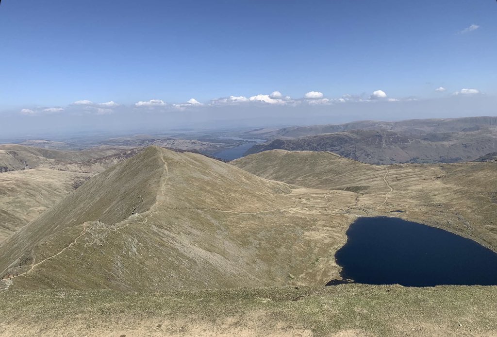 5 hours up and down Helvellyn today!⛰ couldn’t have chosen a hotter day to go😂🥵