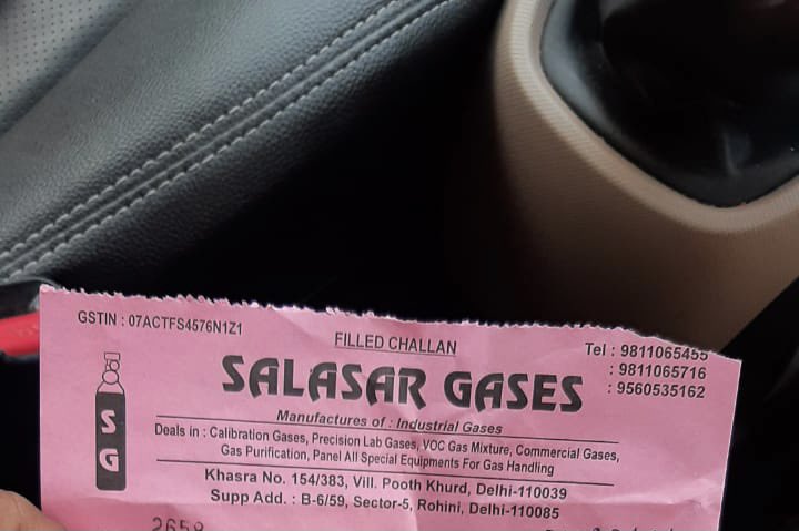 koushal22's tweet photo. Guys this one is verified. You can get  your cylinders filled. #CovidSOS #OxygenCylinders #Verified #CovidHelp #FightAgainstCOVID19 #aaplooser @itsSSR @CPDelhi @dtptraffic #DelhiNeedsOxygen #DelhiFightsCorona #Oxygen https://t.co/ECNvZn5Fzo
