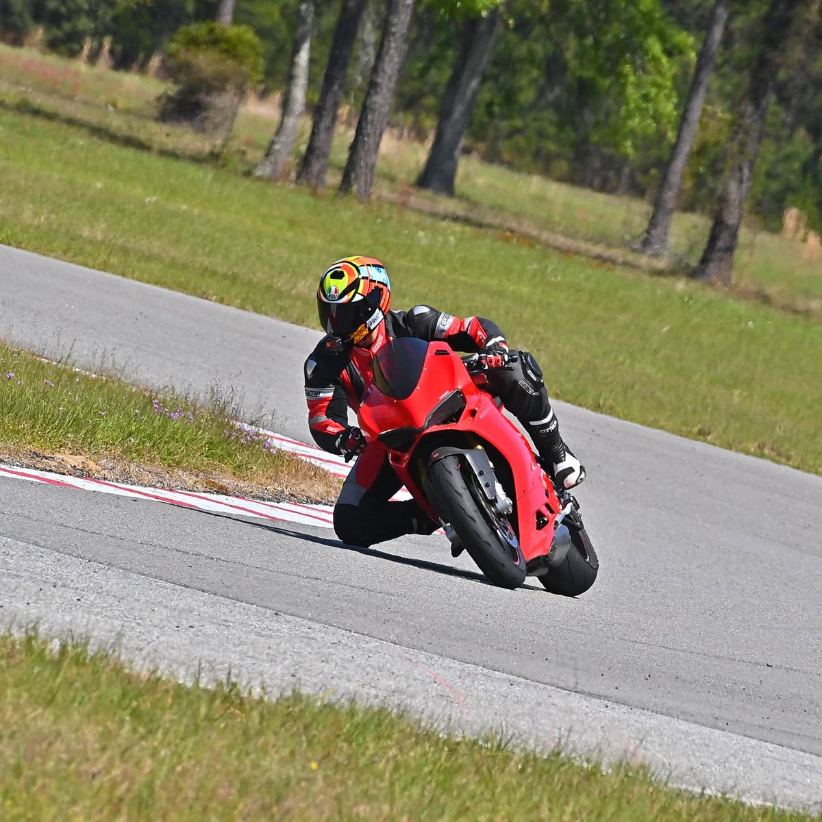 The Panigale in her natural habitat wild and free! 🏍🇮🇹🏁💯😁