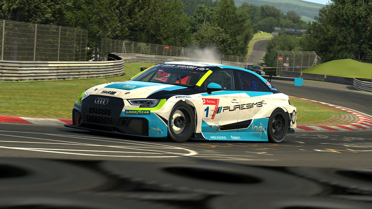 George Simmons (@geosimracing) on Twitter photo Here we go, the biggest TCR event of the year on <a href="/iRacing/">iRacing</a>. 24 Hours at the Green Hell!
It's a BSRTC all-stars line-up on the "Puresims & Friends" team. We'll give it everything!
<a href="/DavidEABaker/">David Baker</a> - Puresims
@doodle127srw - Puresims
<a href="/SChepilevski/">Race Beyond Matter</a> - Apex Racing Team
<a href="/avrolled/">Jack Wilkinson-Sedgwick</a> - IneX Here we go, the biggest TCR event of the year on <a href="/iRacing/">iRacing</a>. 24 Hours at the Green Hell!
It's a BSRTC all-stars line-up on the "Puresims & Friends" team. We'll give it everything!
<a href="/DavidEABaker/">David Baker</a> - Puresims
@doodle127srw - Puresims
<a href="/SChepilevski/">Race Beyond Matter</a> - Apex Racing Team
<a href="/avrolled/">Jack Wilkinson-Sedgwick</a> - IneX