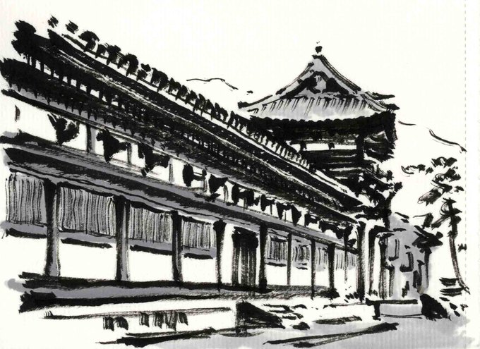 「筆ペン」 illustration images(Oldest))