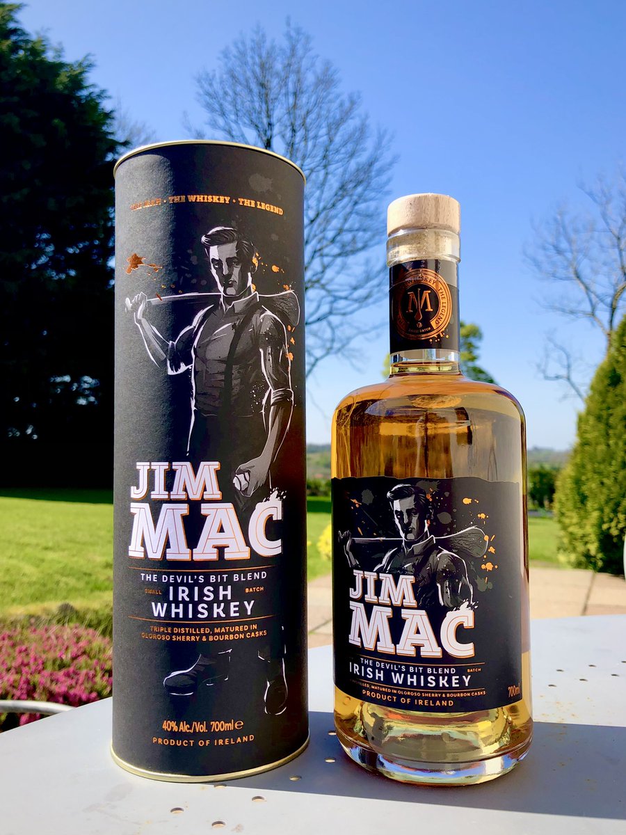 That’s a Jim Mac day if I’ve ever seen one!
The artwork’s not bad either... delicious inside and out 😉

Sláinte 🥃

<a href="/JimMacWhiskey/">Jim Mac Whiskey</a> 
#whiskey #irishwhiskey #TapsAff