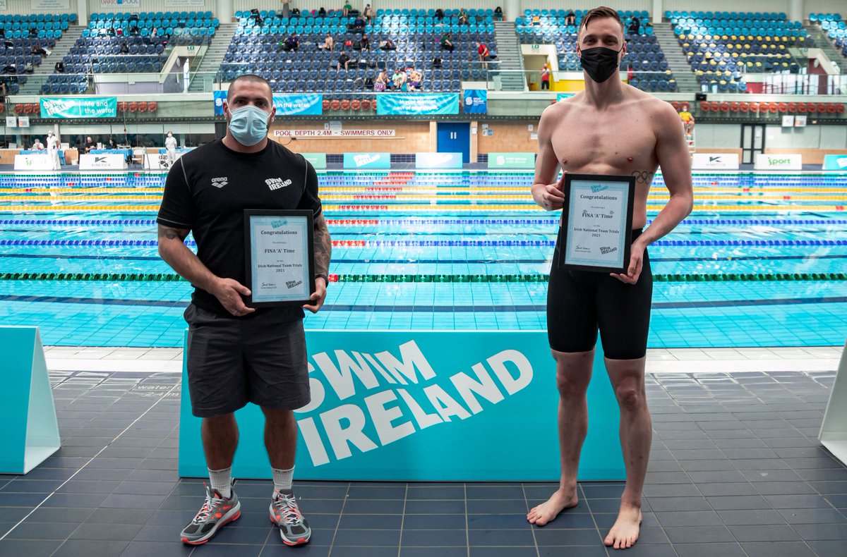 Swim Ireland (@swimireland) on Twitter photo 🔥 Congratulations to Darragh Greene, Shane Ryan and coach Ben Higson for these Olympic-quality swims at Irish National Team Trials 👌
<a href="/GreeneDarragh/">Darragh Greene</a> ⏱️ 59.76 - 100m Breaststroke
<a href="/shaneryanOLY/">Shane Ryan OLY</a> ⏱️ 53.85 - 100m Backstroke
Great work coach 🙌 <a href="/BenHigson1/">Ben Higson</a>
#TeamIreland 🔥 Congratulations to Darragh Greene, Shane Ryan and coach Ben Higson for these Olympic-quality swims at Irish National Team Trials 👌
<a href="/GreeneDarragh/">Darragh Greene</a> ⏱️ 59.76 - 100m Breaststroke
<a href="/shaneryanOLY/">Shane Ryan OLY</a> ⏱️ 53.85 - 100m Backstroke
Great work coach 🙌 <a href="/BenHigson1/">Ben Higson</a>
#TeamIreland