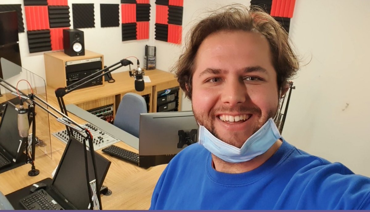 Great to be back on the radio today!