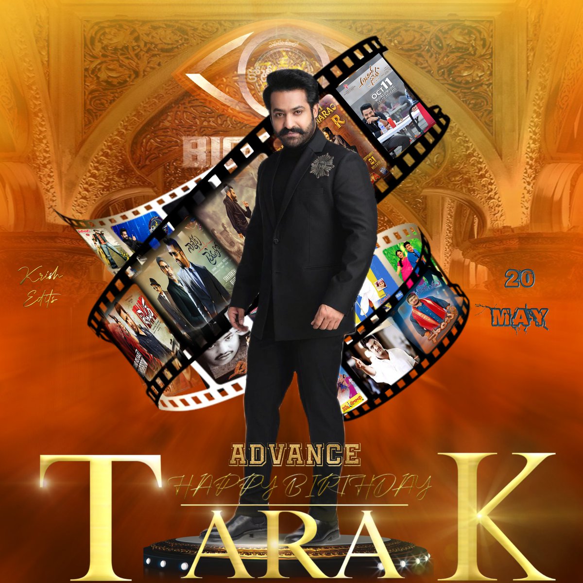 krish_Editz_223's tweet photo. Here it is my Advance Happy Birthday CDP Design 
From My side 
🔥💥💥
@tarak9999 
#NTRAdvBdayTrendOnApril30 
#NTRPreBirthdayFest 
#ManOfMassesNTRAdvBdayCDP https://t.co/HJp8ZA7PH8