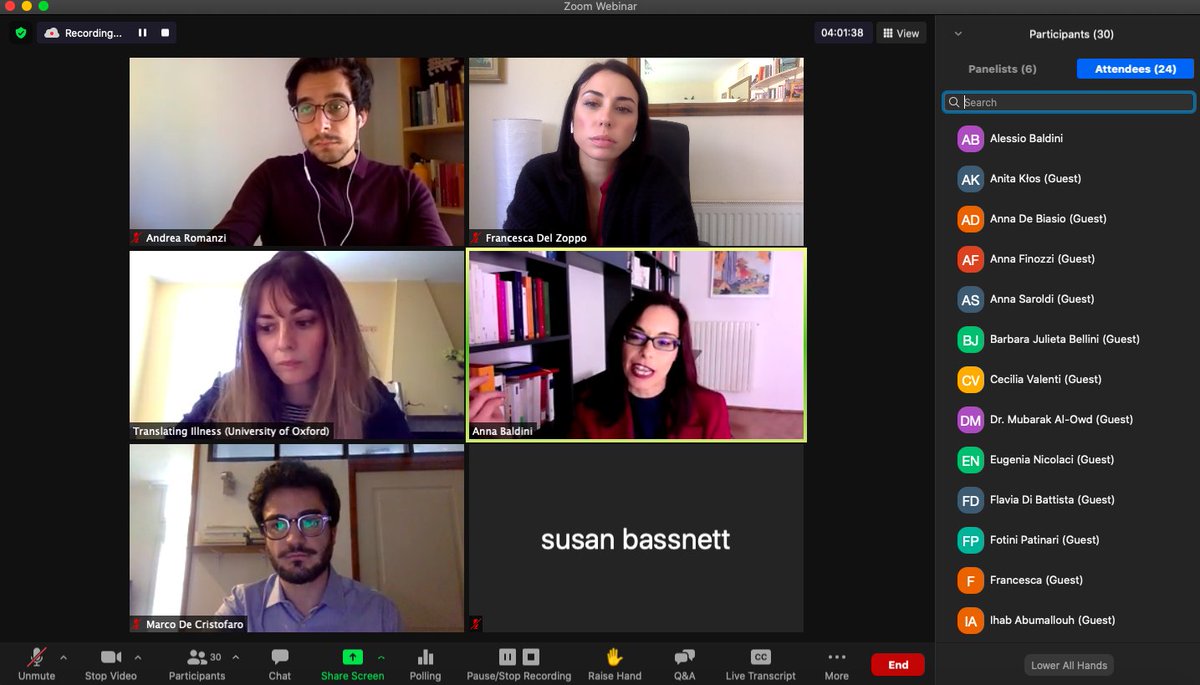 We reached the last and very lively and interesting discussion with <a href="/tersi_core14/">Marta Arnaldi</a> (<a href="/UniofOxford/">University of Oxford</a>) and Marco De Cristofaro (<a href="/UniStraSiena/">Università per Stranieri di Siena</a>  <a href="/Universite_Caen/">Université de Caen Normandie</a>), greatly managed by Anna Baldini (<a href="/UniStraSiena/">Università per Stranieri di Siena</a>). Thank you so much! #TranslationStudies #tptlf21