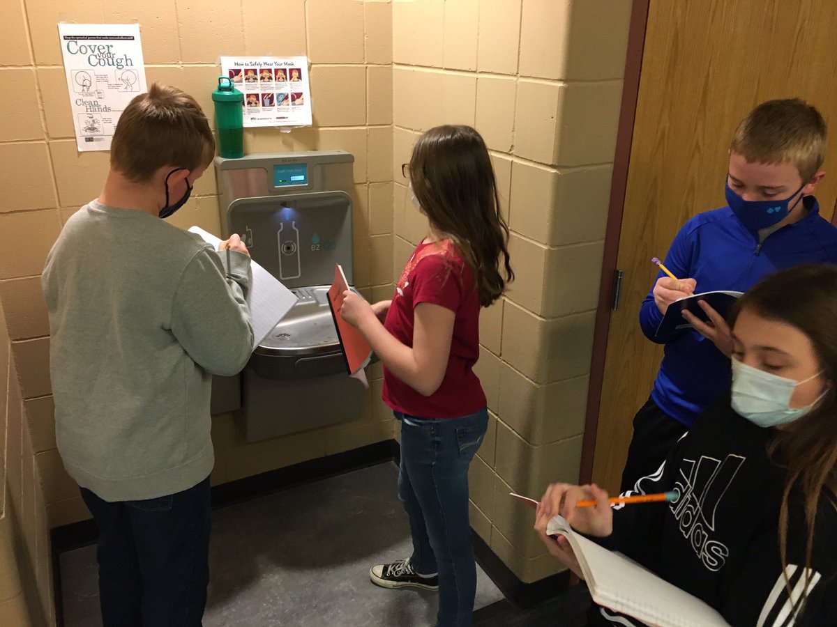 MrLangemo's tweet photo. Time to get caught up...it was a couple weeks ago, but we used numbers in the building to help us calculate Mean, Median, Mode, and Range. https://t.co/bgasgm7mve